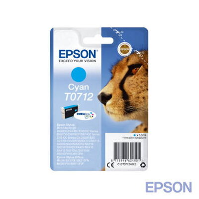 Epson T0712 DURABrite Ultra Ink Cyan