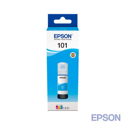 EPSON 101 ECOTANK  / CYAN - azúrová
