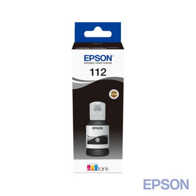 EPSON 112 ECOTANK / BLACK - čierna