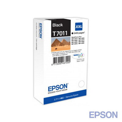 EPSON INK T7011 XXL / BLACK - čierna