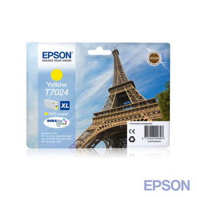 EPSON INK T7024 XL DURABrite Ultra / Yellow