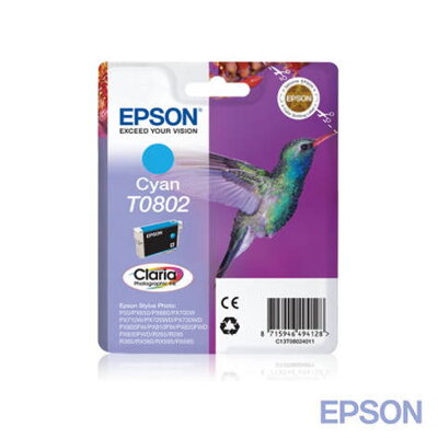 Epson T0802 Claria Cyan