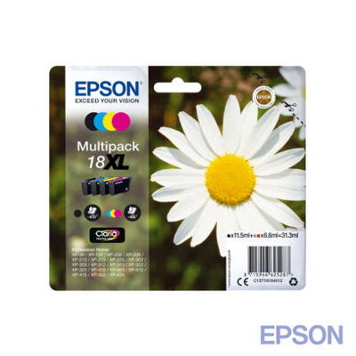 Epson 18 XL Claria Ink Multipack
