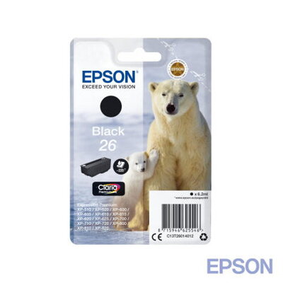 Epson 26 Claria Ink Black