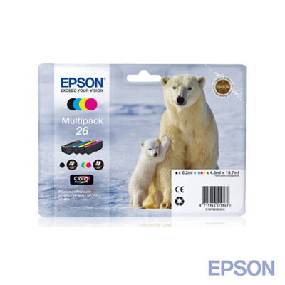 Epson 26 Claria Ink Multipack