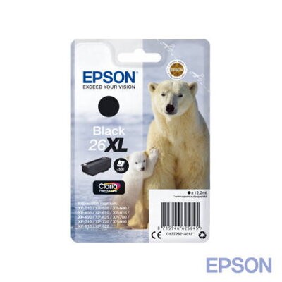 Epson T2621 Claria Premium Ink Black