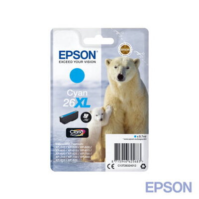 Epson T2632 Claria Premium Ink Cyan