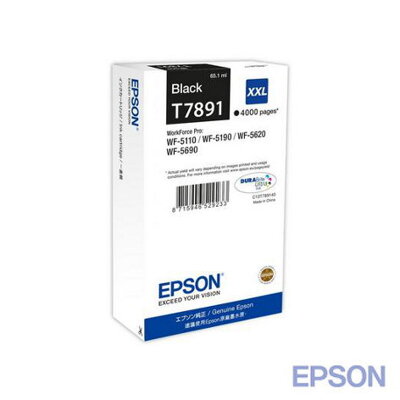 Epson T7891 XXL DURABrite Ultra Ink Black