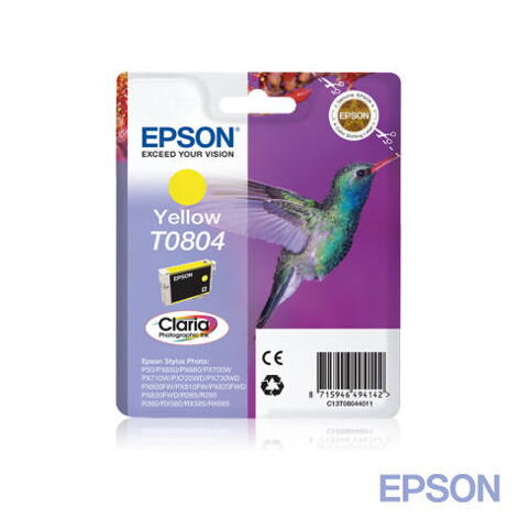 Epson T0804 Claria Yellow