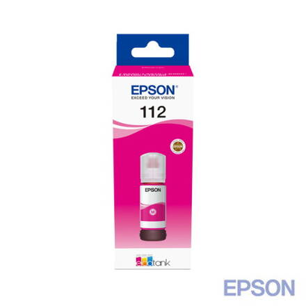 EPSON 112 ECOTANK / MAGENTA - purpurová