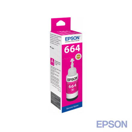 EPSON INK T6643 / Magenta - purpurová